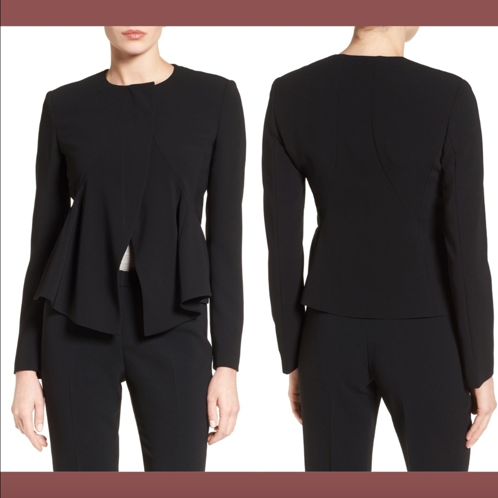 NEW $595 Boss Black Jikita Asymmetrical Jacket [ SZ US 8‎ ]